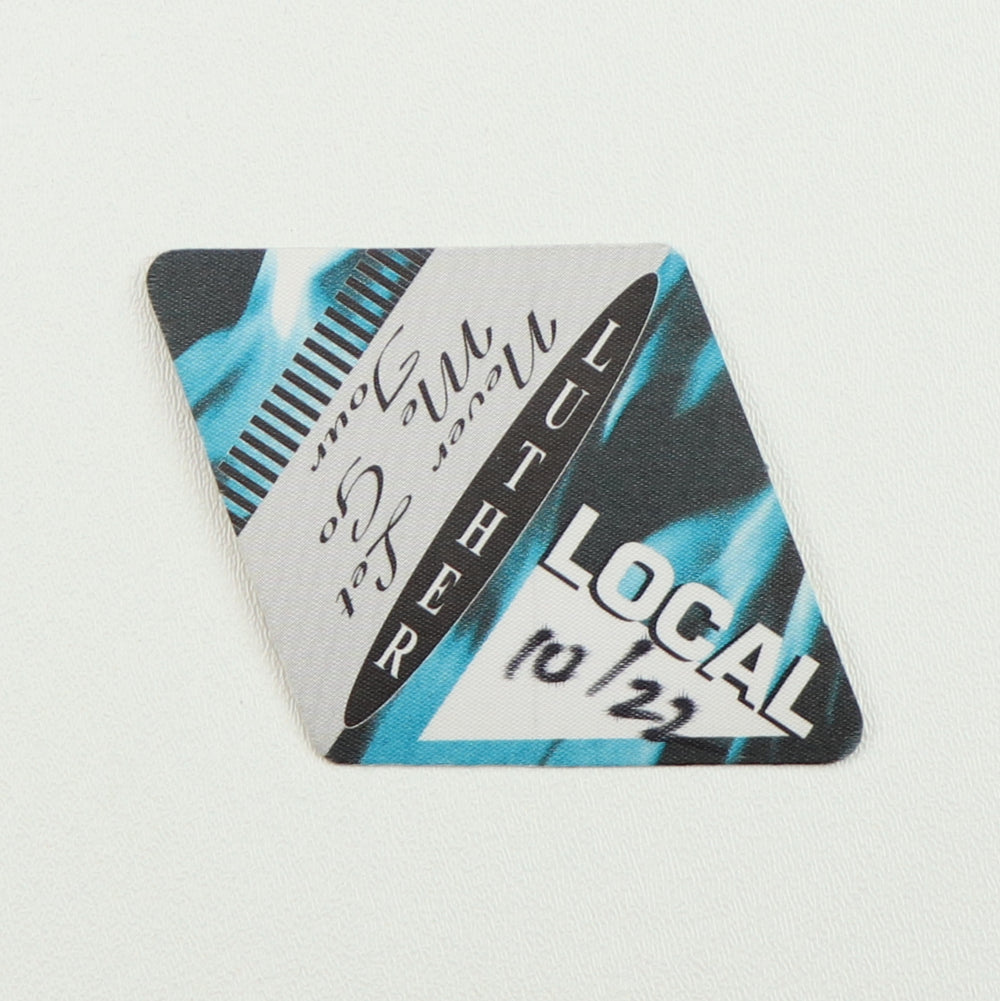 1993 Luther Vandross Never Let Me Go Tour Local Backstage Pass