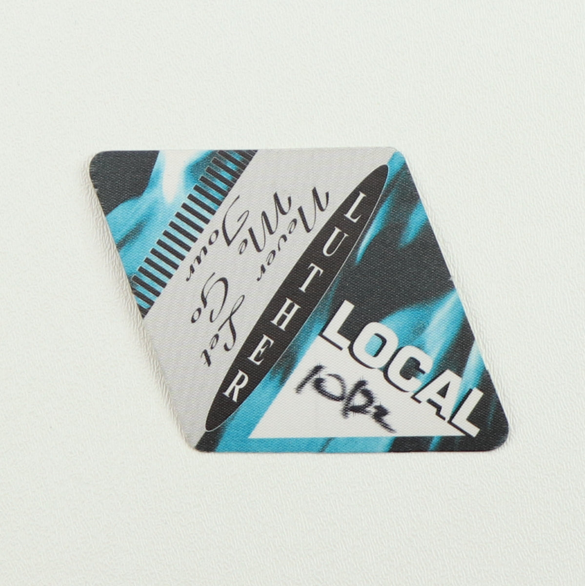 1993 Luther Vandross Never Let Me Go Tour Local Backstage Pass