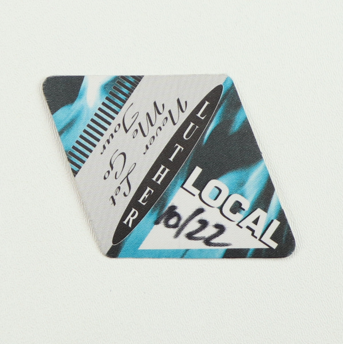 1993 Luther Vandross Never Let Me Go Tour Local Backstage Pass