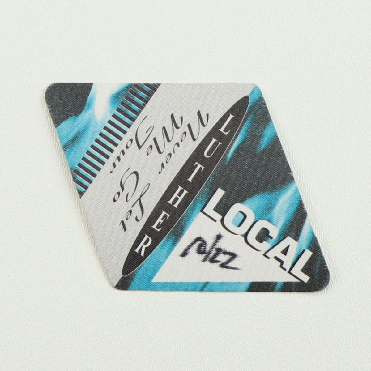 1993 Luther Vandross Never Let Me Go Tour Local Backstage Pass