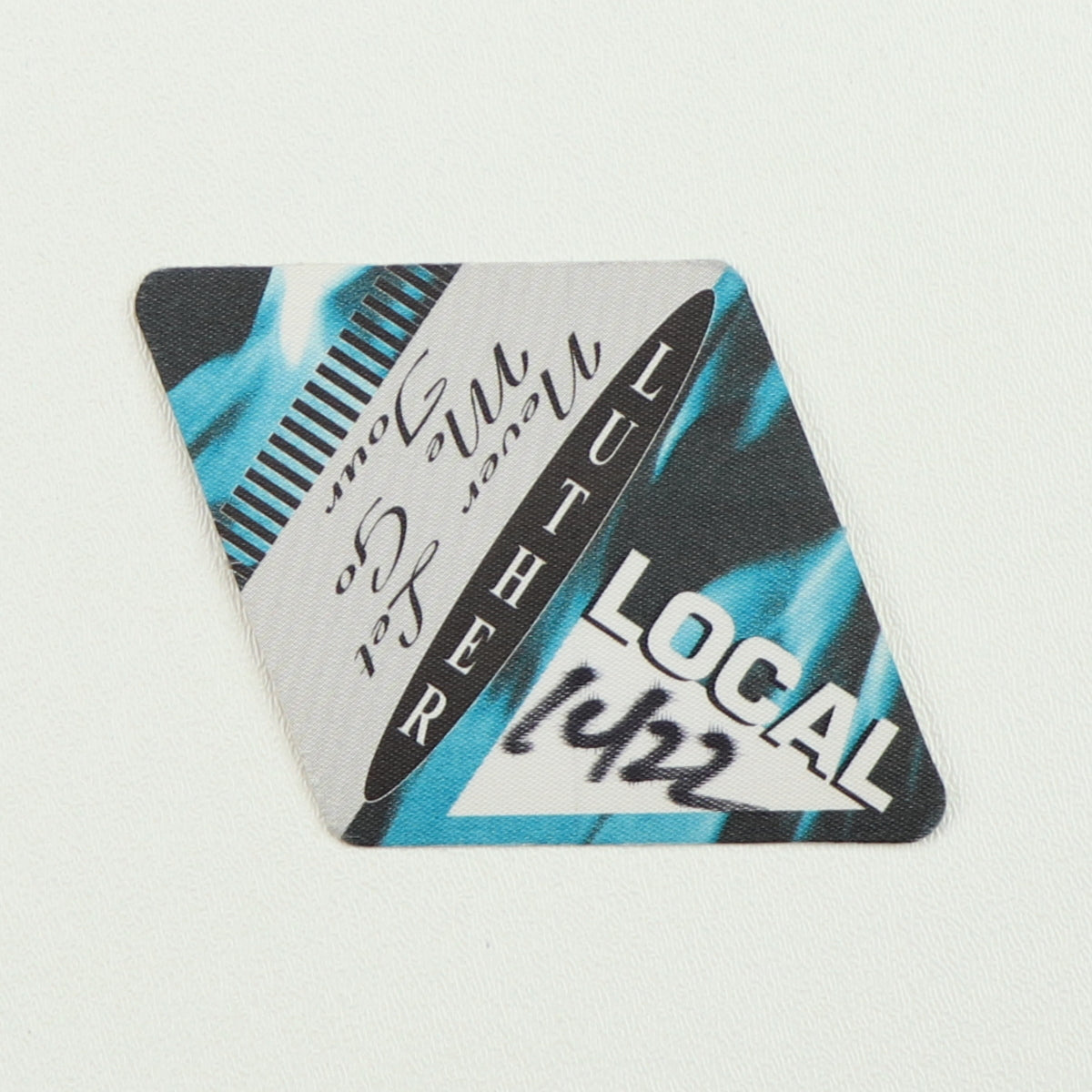 1993 Luther Vandross Never Let Me Go Tour Local Backstage Pass