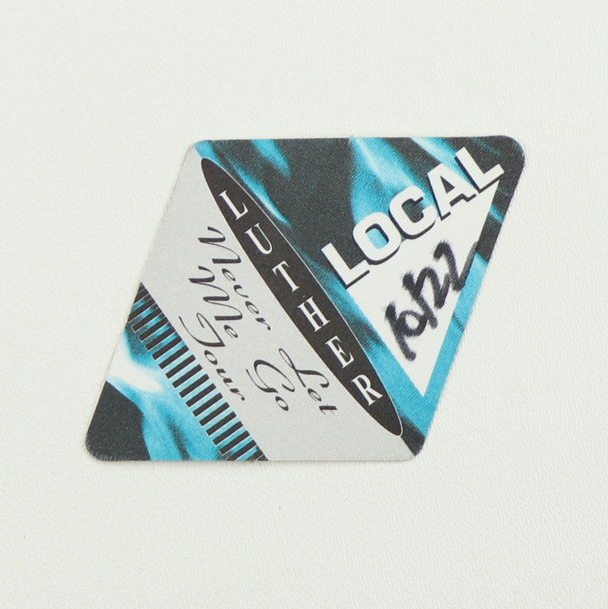 1993 Luther Vandross Never Let Me Go Tour Local Backstage Pass