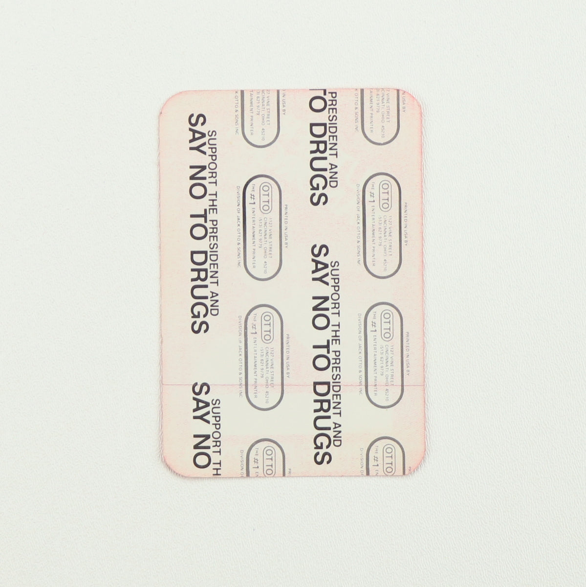 1980s Luther Vandross In The Round Live Tour Working Personnel Backstage Pass