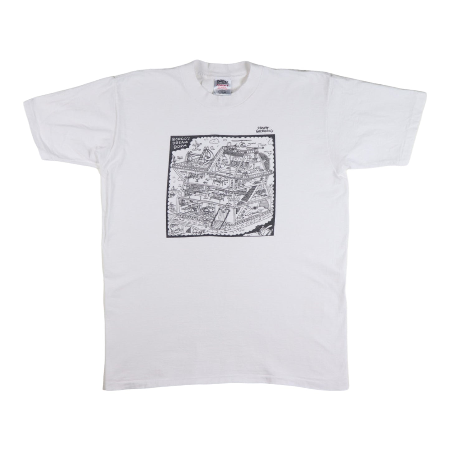 1989 Life In Hell Bongo's Dream Dorm Matt Groening Apple Macintosh Shirt