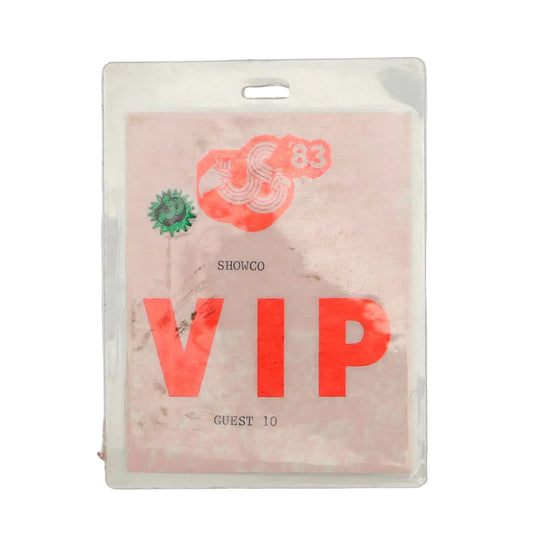 1983 US Festival VIP Backstage Pass