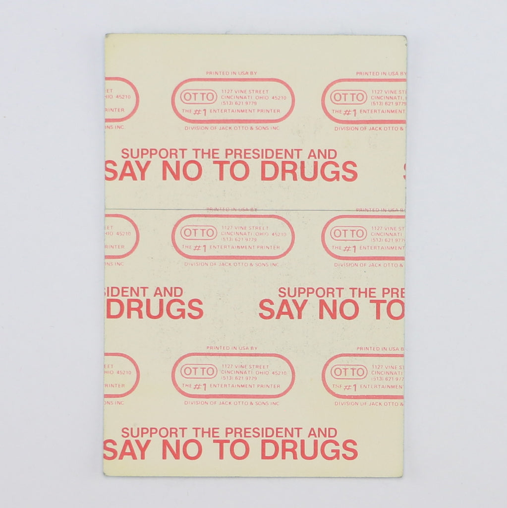 1987 Bob Seger And The Silver Bullet Band Backstage Pass