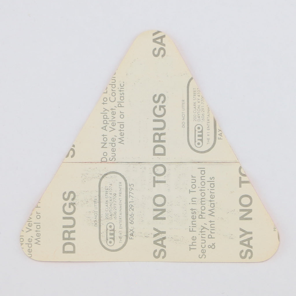 1989 LL Cool J Backstage Pass