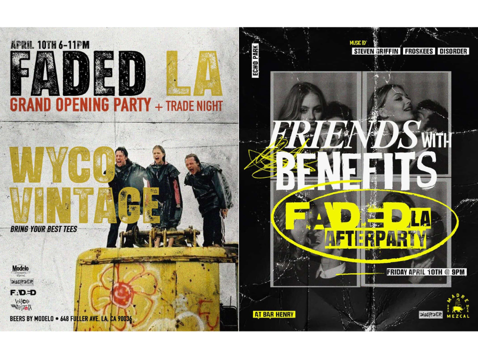 FADED x WYCO VINTAGE TAKES LOS ANGELES