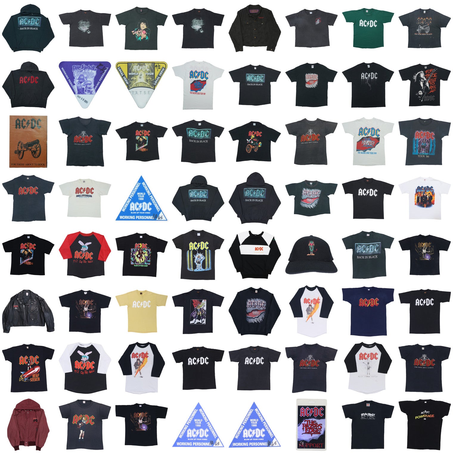 AC/DC - vintage shirts from the WyCo archive