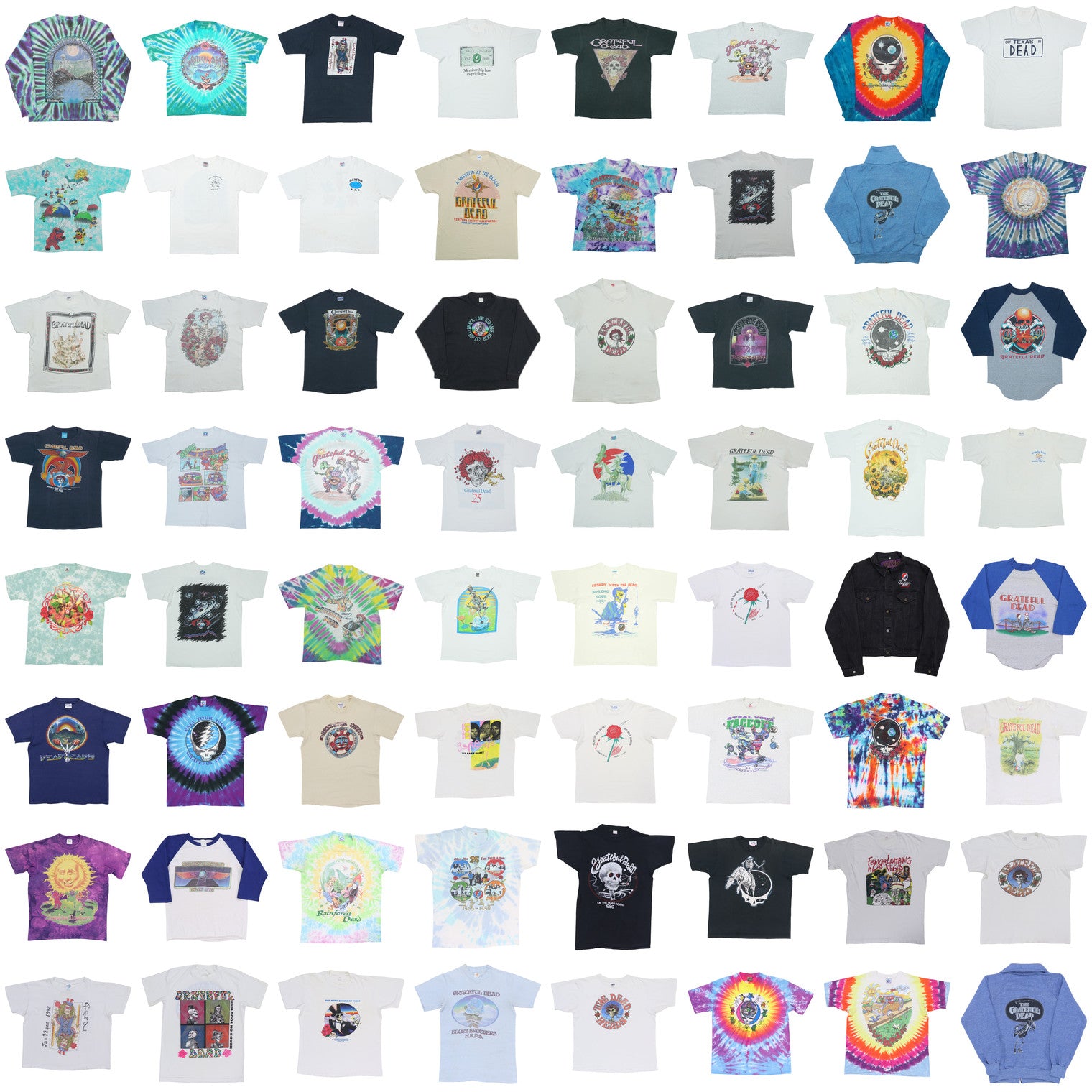 Grateful Dead - vintage shirts from the WyCo archive