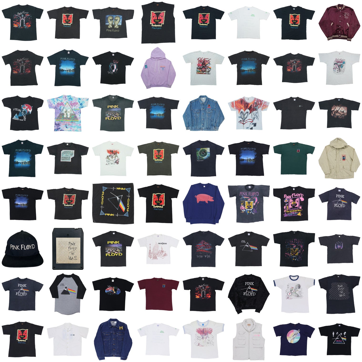 Pink Floyd - vintage shirts from the WyCo archive