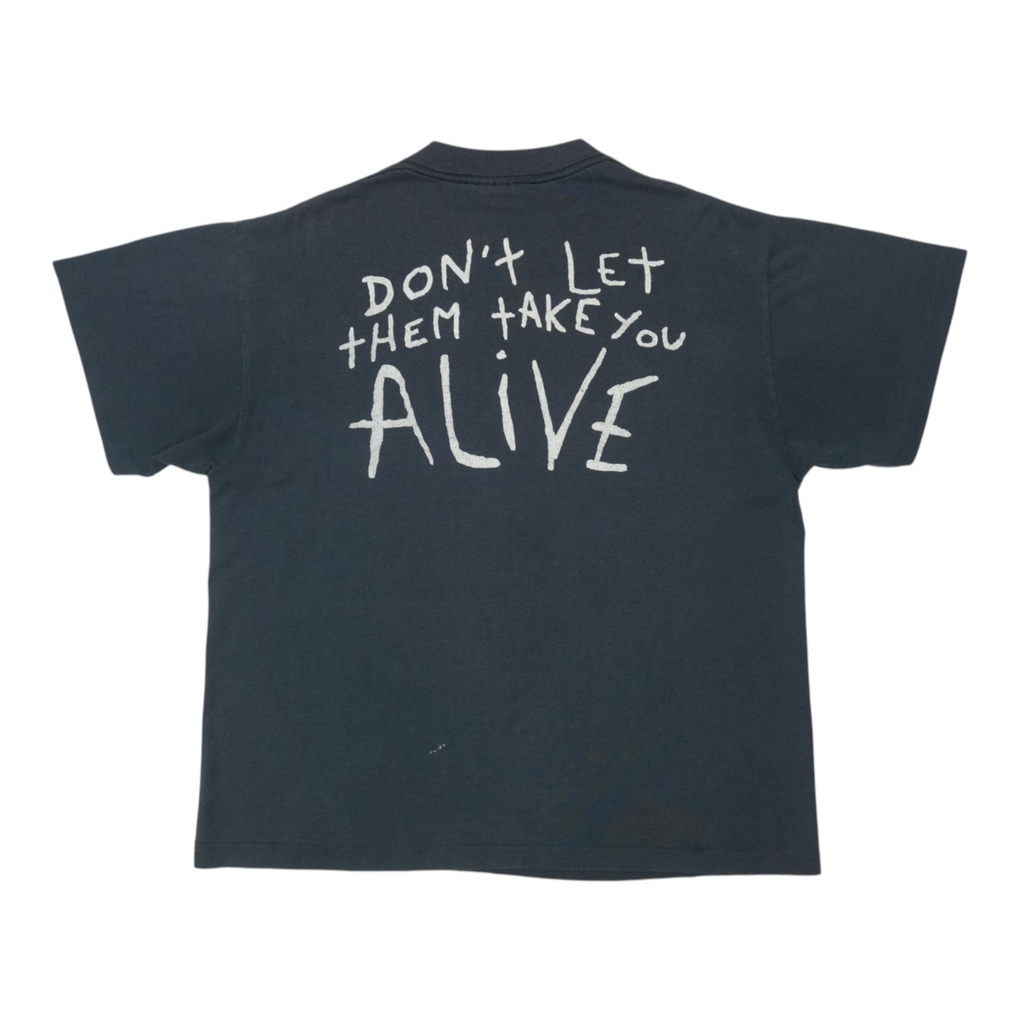 1990s Sid Vicious Don't Alive Shirt Back