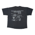 1999 Black Sabbath Tour Shirt Back