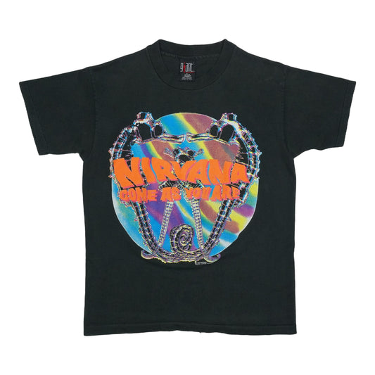 1992 Nirvana Come As You Are Shirt Front