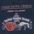 1980 Frank Zappa Crush All Boxes Tour Shirt