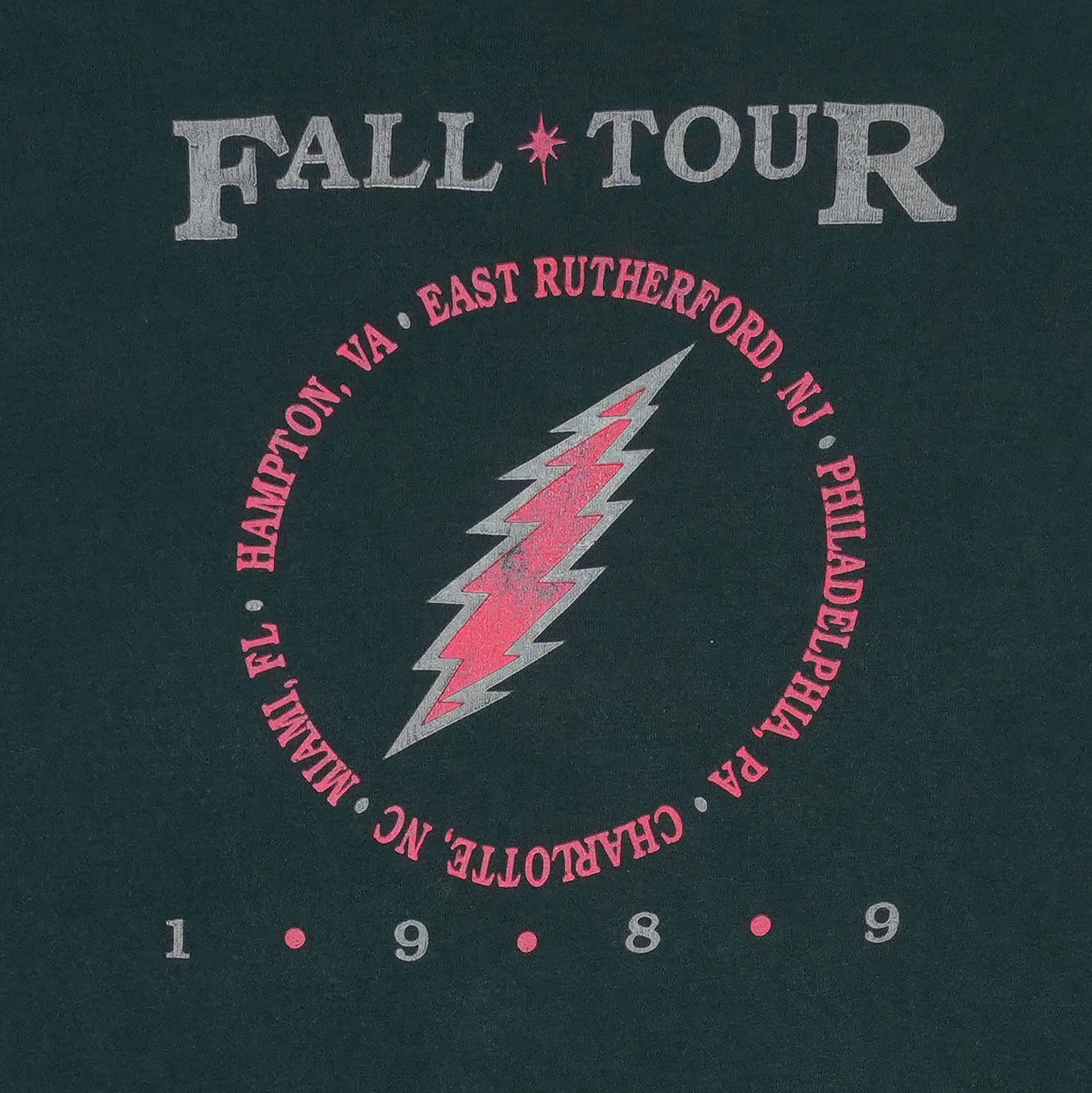 1989 Grateful Dead Fall Tour Shirt