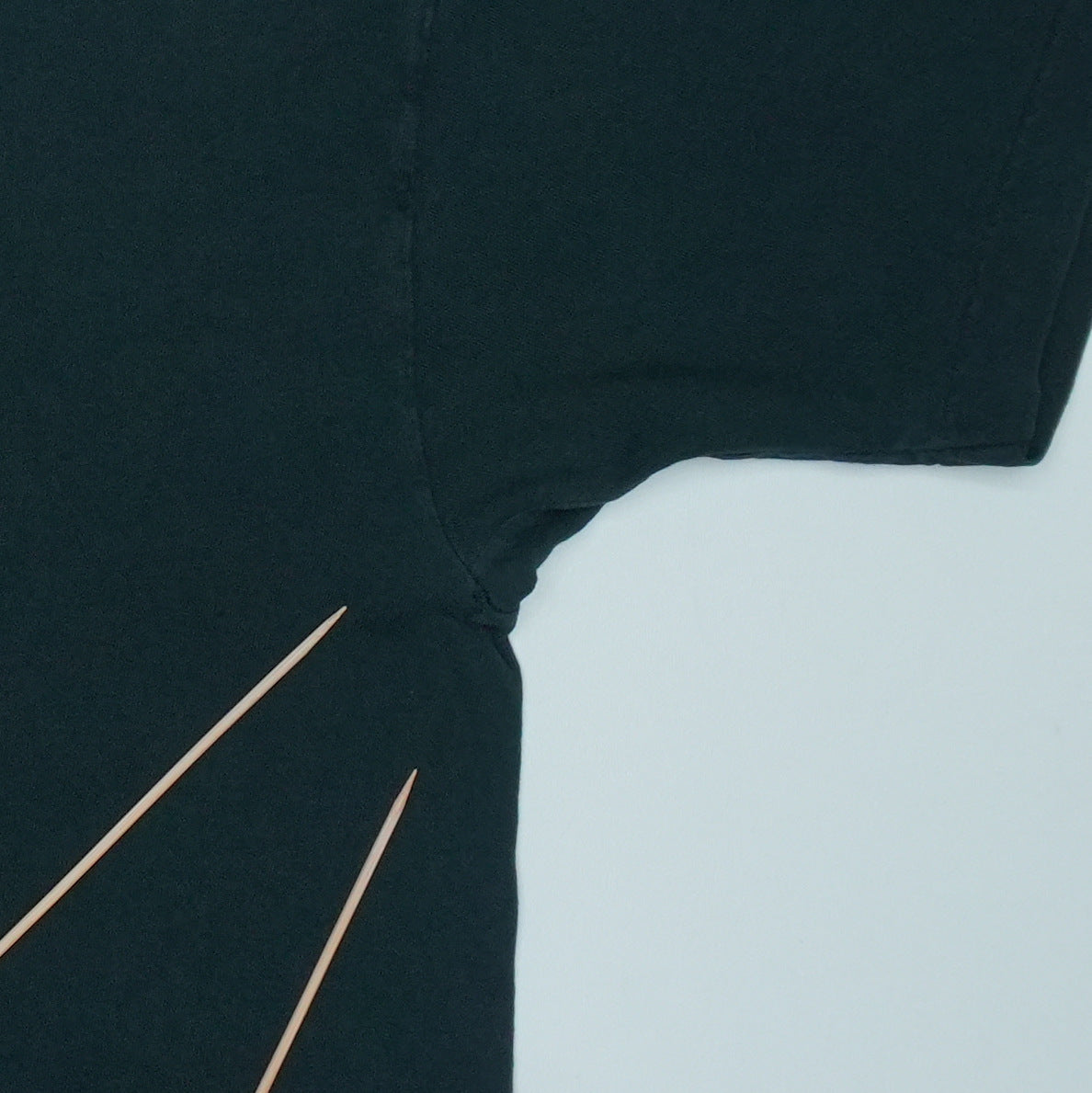 1980s Blank Black Shirt