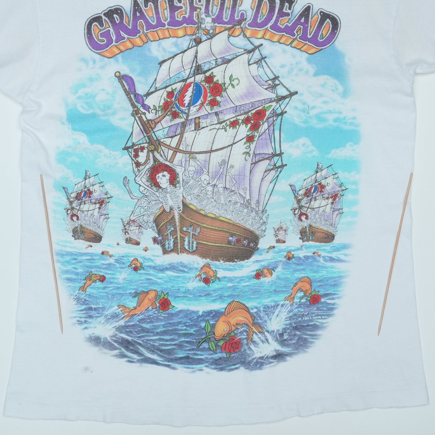 1993 Grateful Dead Ship Of Fools Shirt