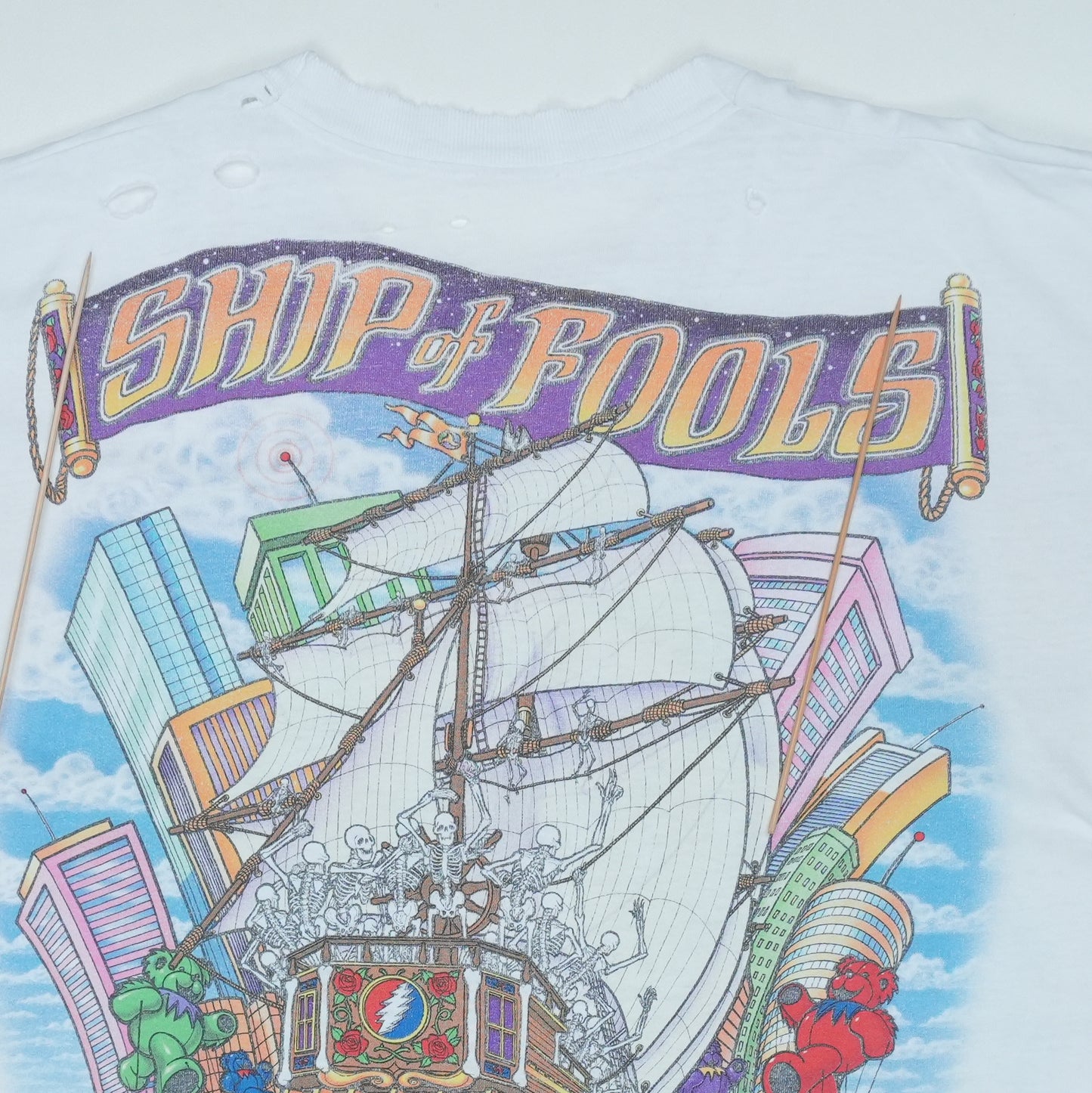 1993 Grateful Dead Ship Of Fools Shirt