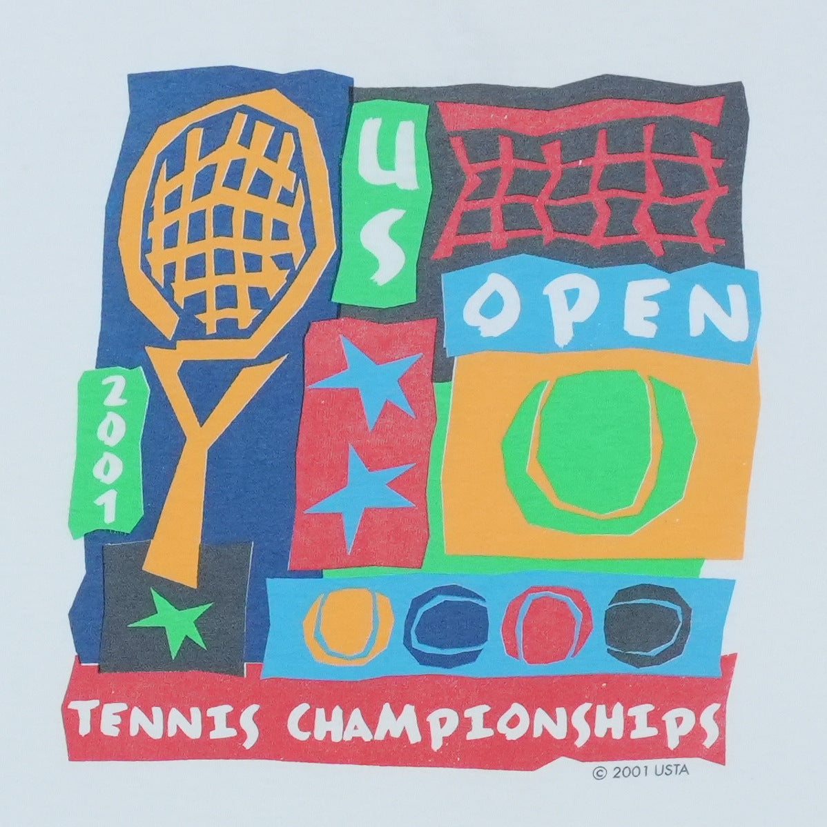 2001 US Open Tennis Shirt