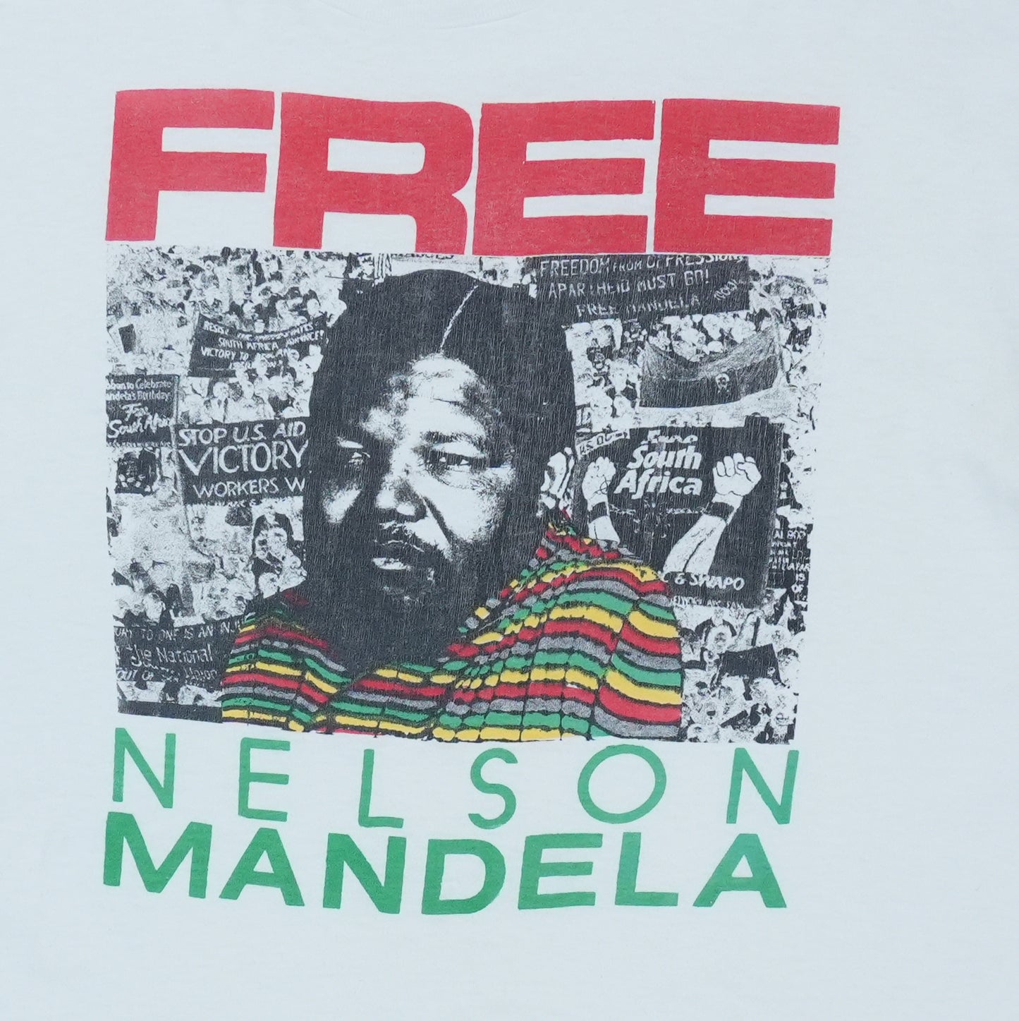 1980s Free Nelson Mandela Shirt
