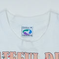 1998 Grateful Dead Keep It Green Tie Dye Shirt Detail