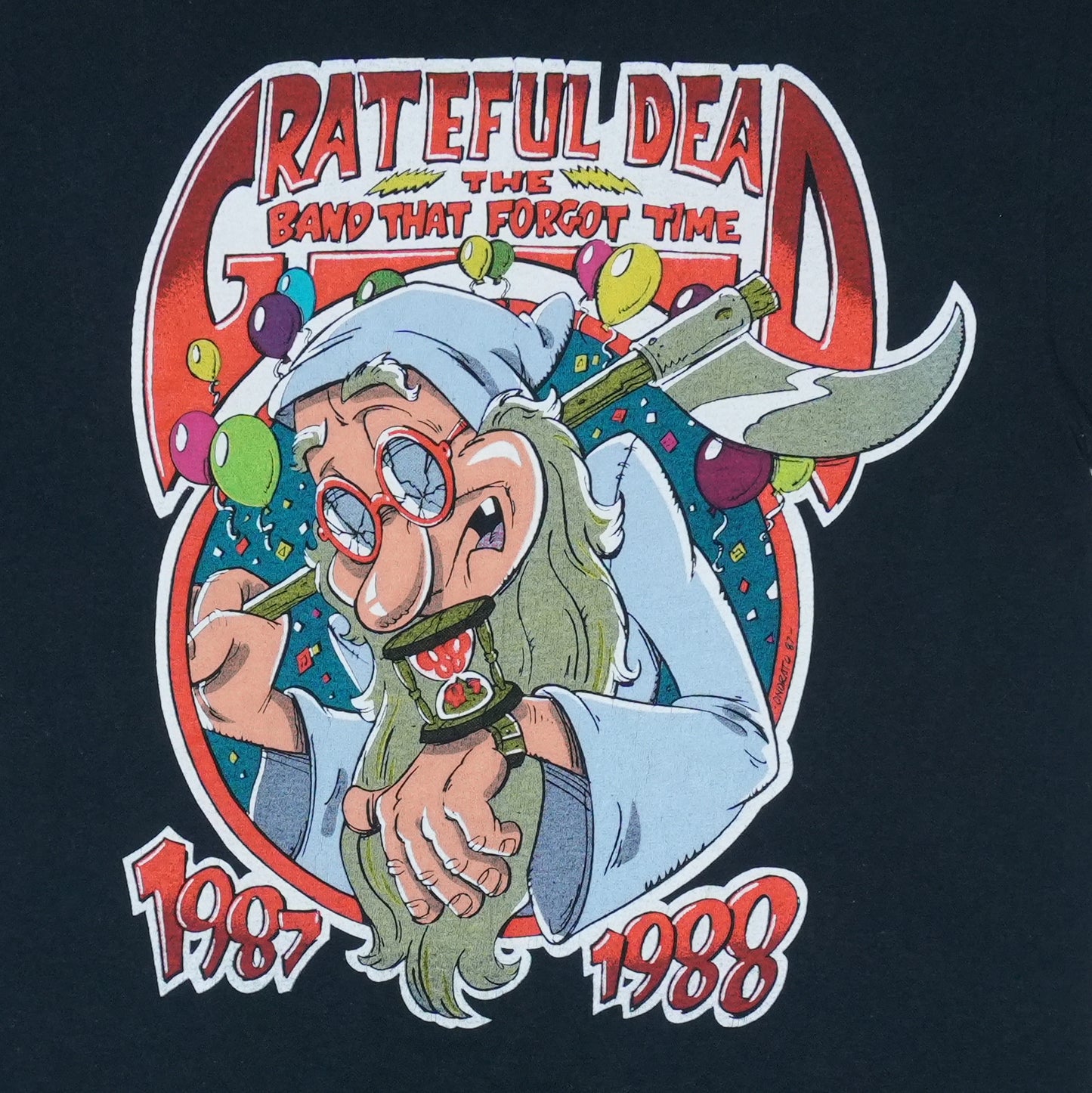 1987 Grateful Dead New Year's Eve Concert Shirt