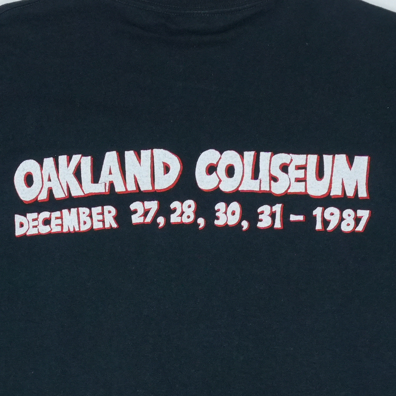 1987 Grateful Dead New Year's Eve Concert Shirt