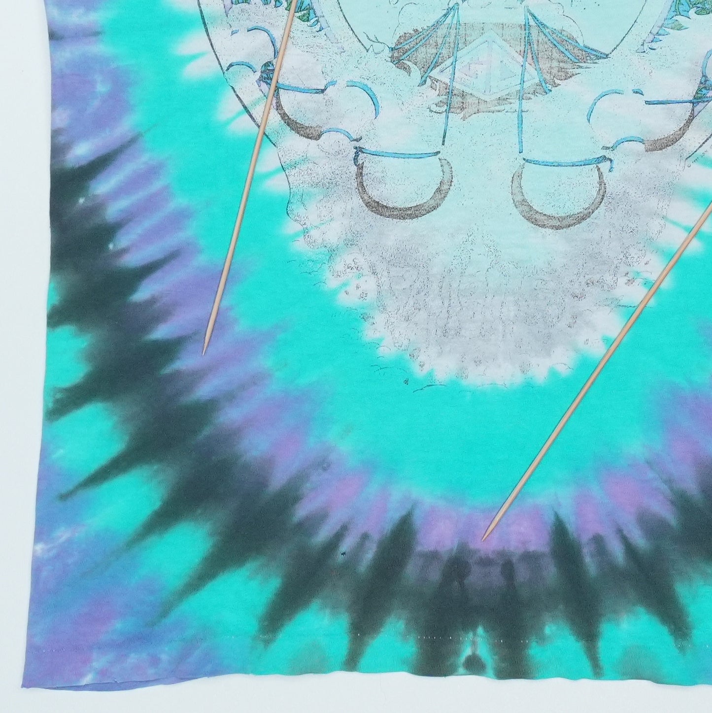 1991 Grateful Dead LA Coliseum Concert Tie Dye Shirt