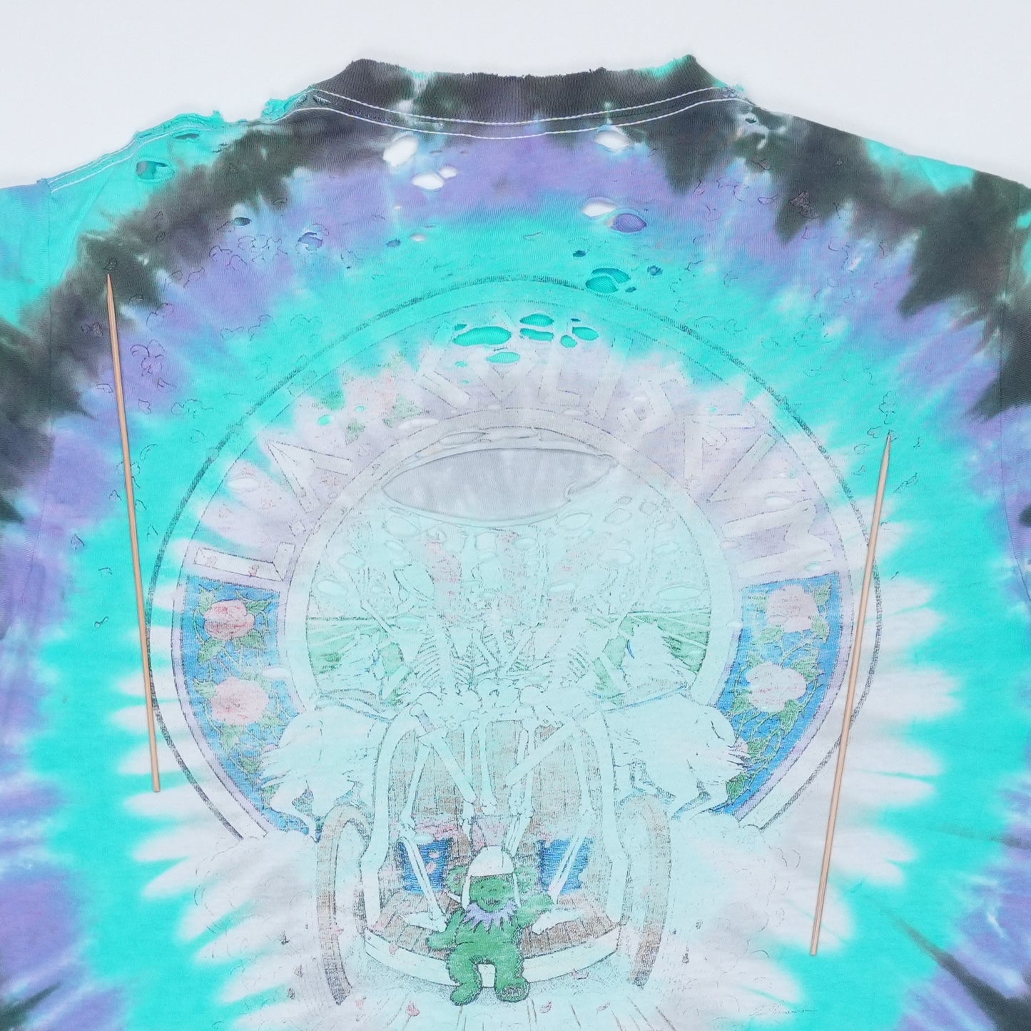 1991 Grateful Dead LA Coliseum Concert Tie Dye Shirt