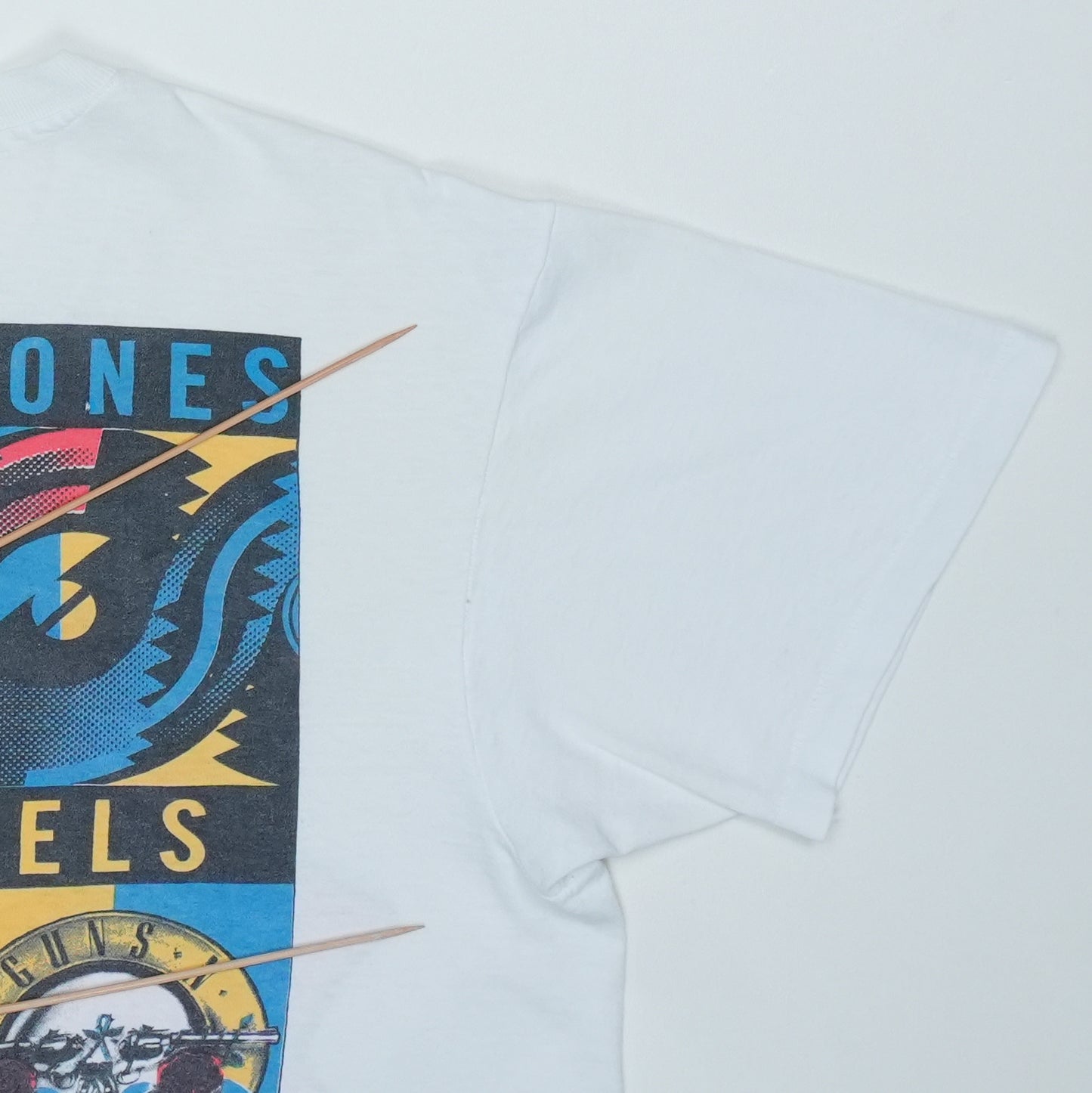 1989 Rolling Stones Guns N Roses Concert Shirt