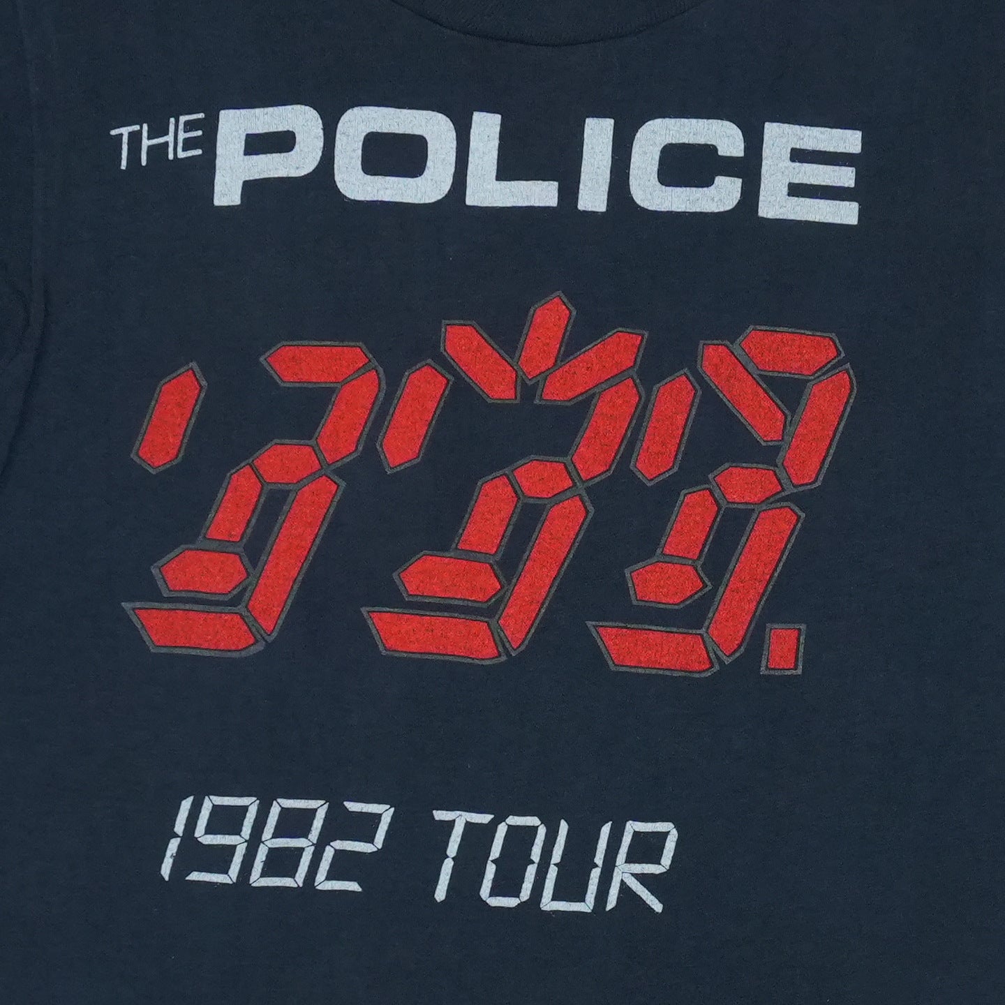 1982 The Police Ghost In The Machine Tour Shirt