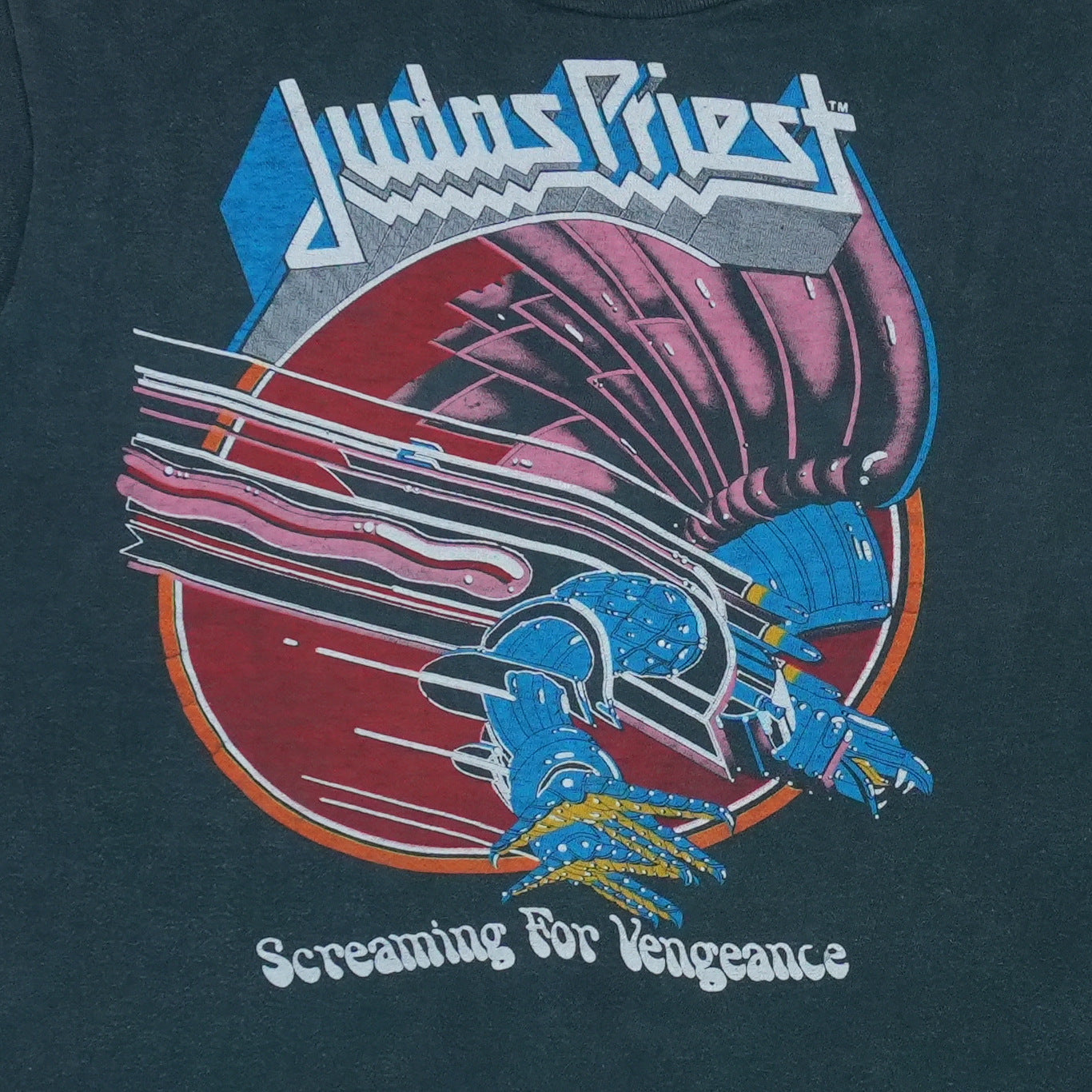 1982 Judas Priest Screaming For Vengeance Tour Sleeveless Shirt