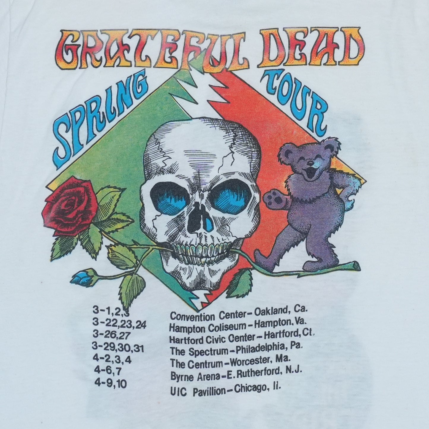 1987 Grateful Dead It's Worth The Trip Tour Shirt