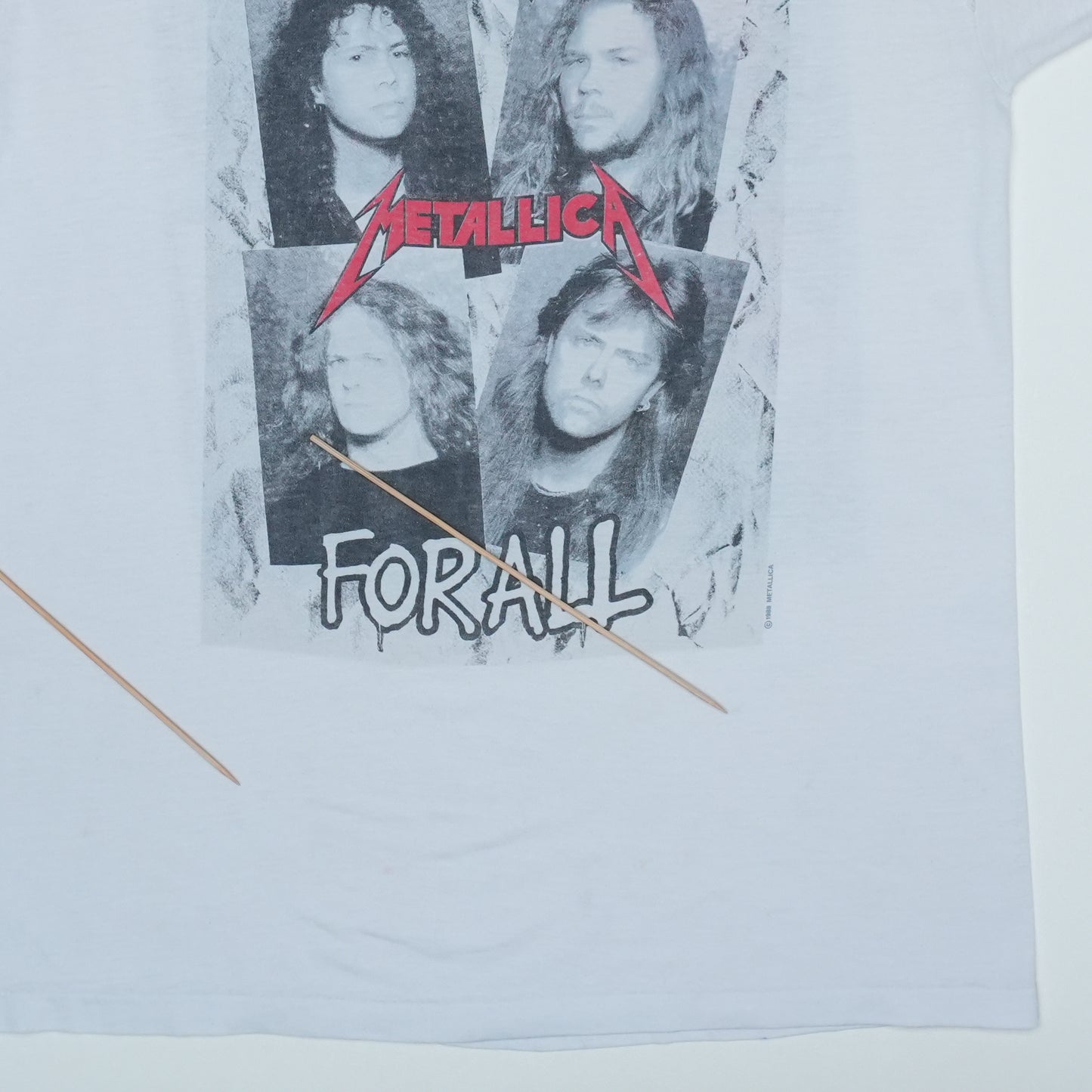 1988 Metallica And Justice 4 All Shirt