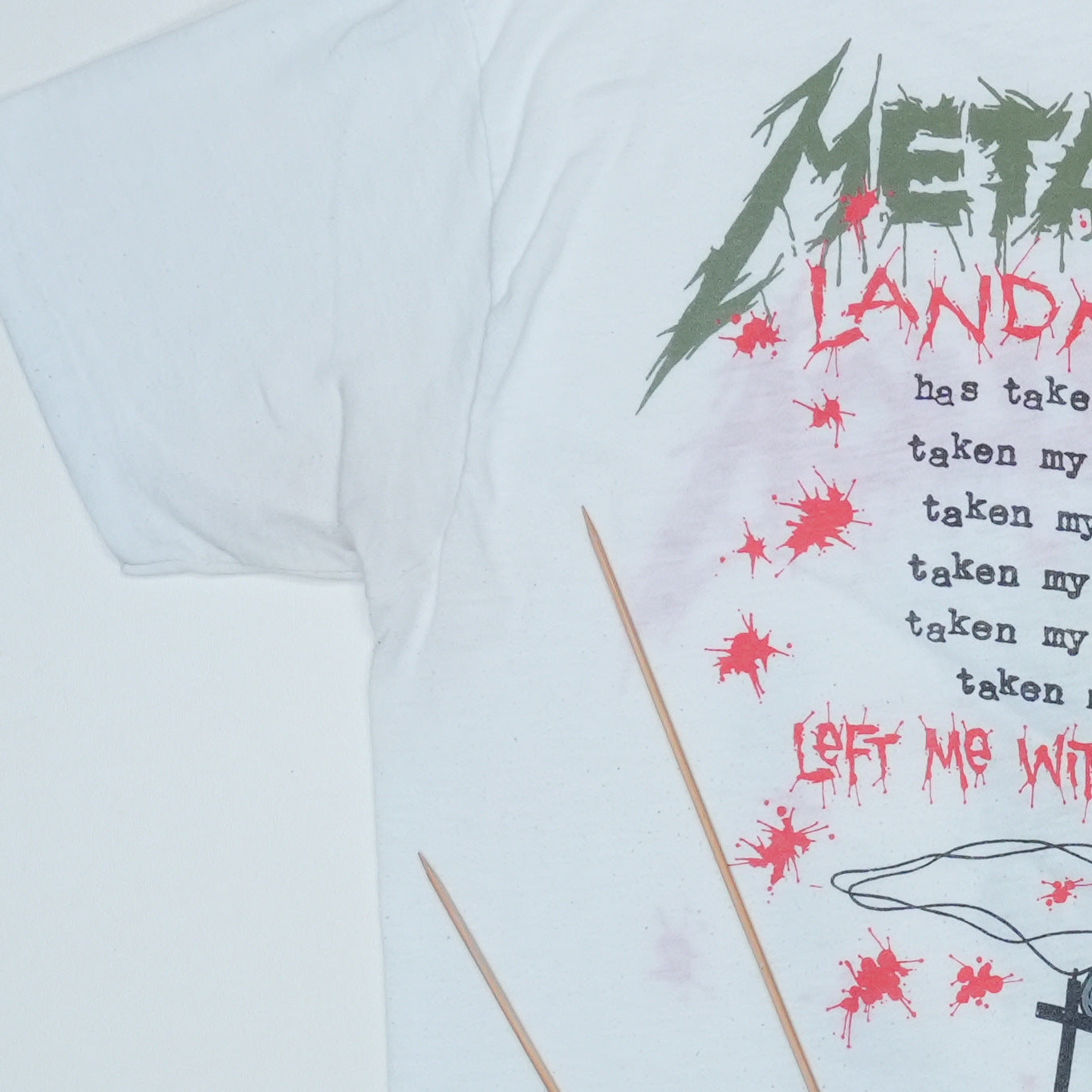 1989 Metallica One Shirt