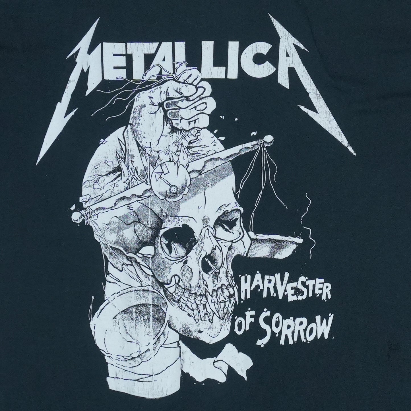 1980s Metallica Harvester Of Sorrow Shirt