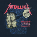 1988 Metallica Damaged Justice Shirt