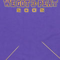 2002 Los Angeles Lakers Three Peat Shirt