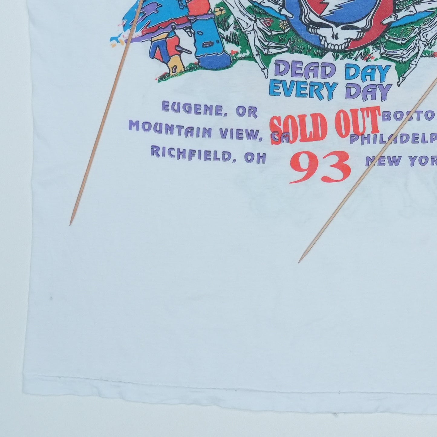 1993 Grateful Dead Summer Tour Shirt