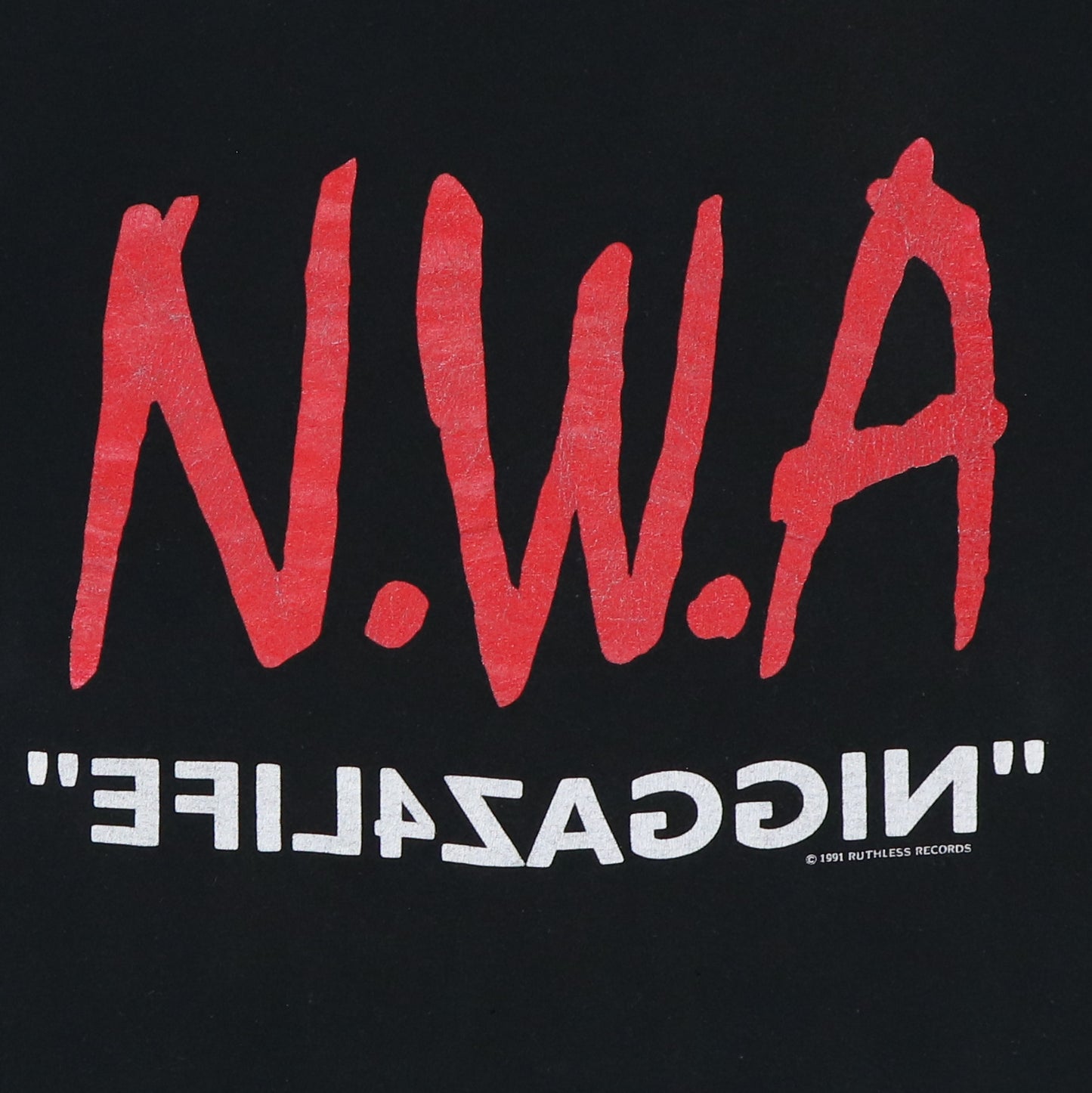 1991 NWA Ruthless Records Shirt
