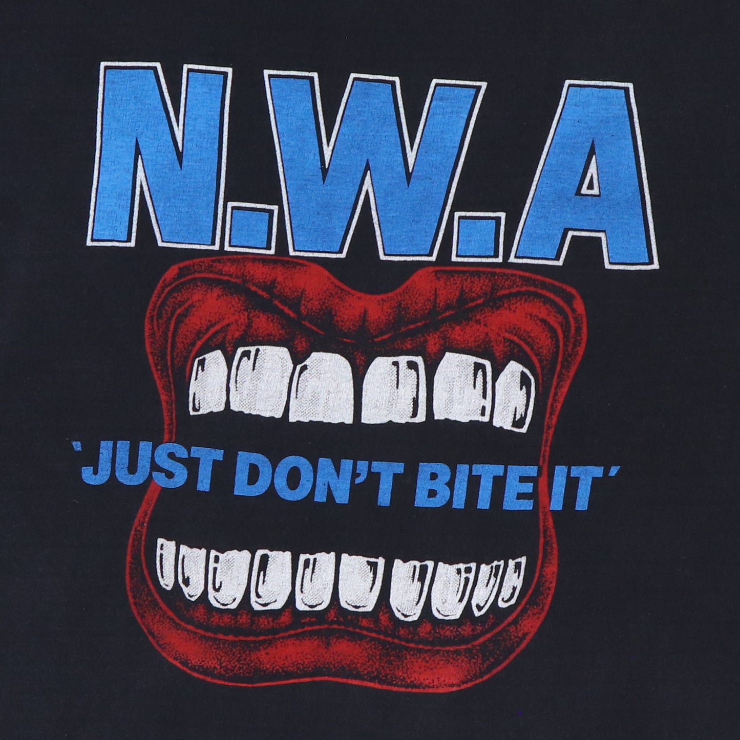 1990s NWA Just Don't Bite It Shirt