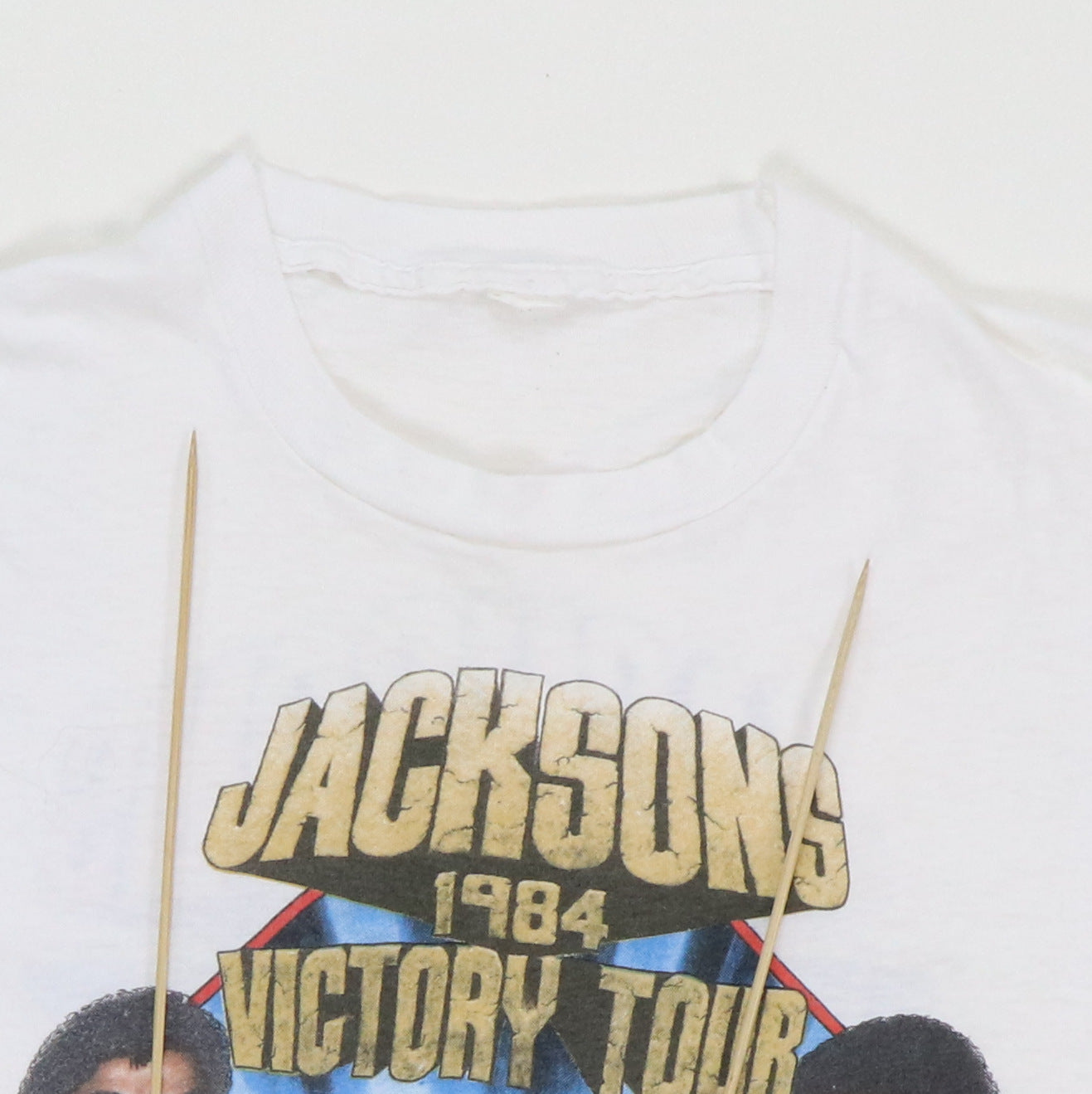 1984 Michael Jackson Victory Tour Sleeveless Shirt | Authentic