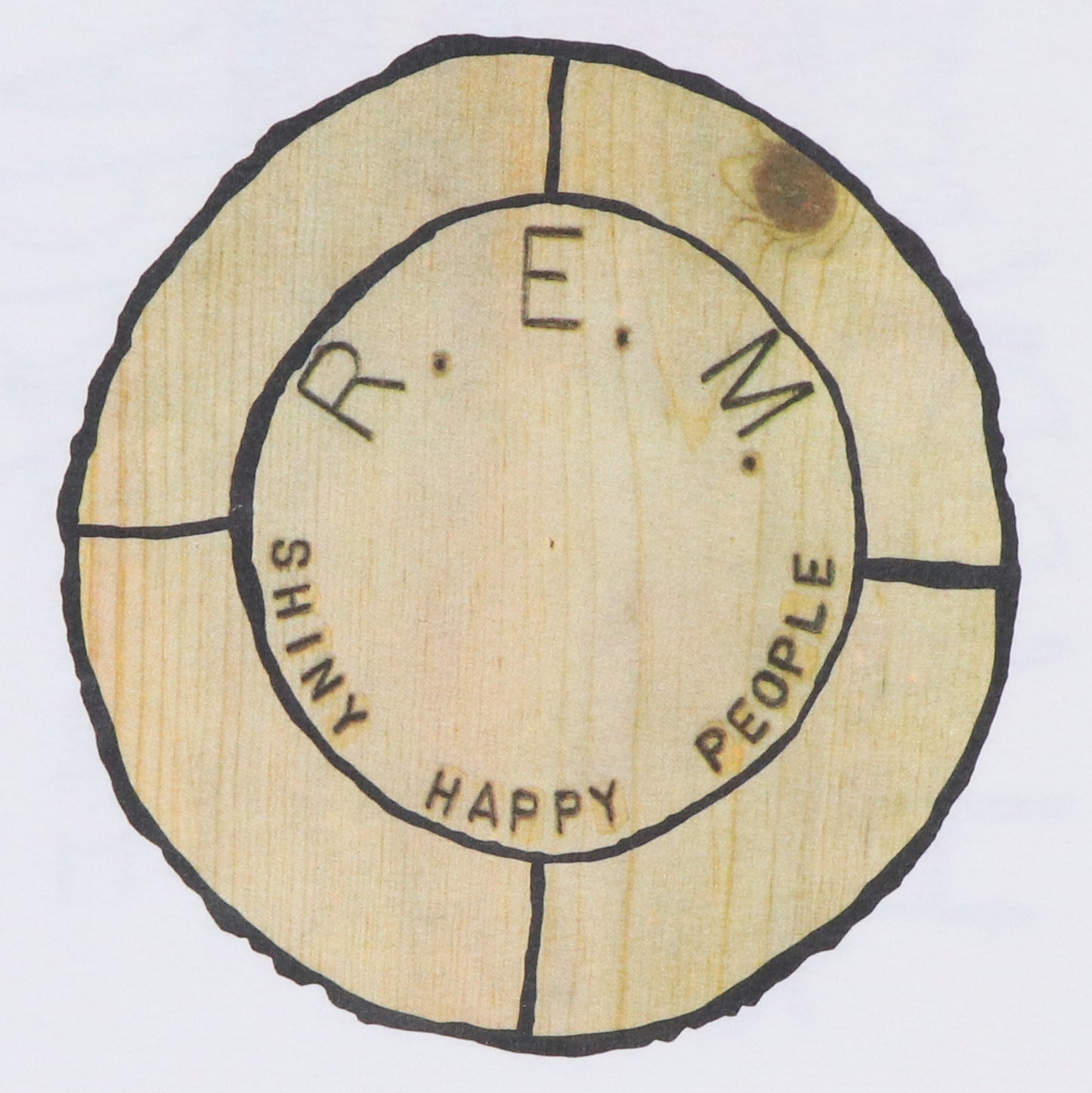 1991 REM Shiny Happy People Shirt