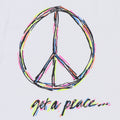 1990s Get A Peace Sign Shirt Detail