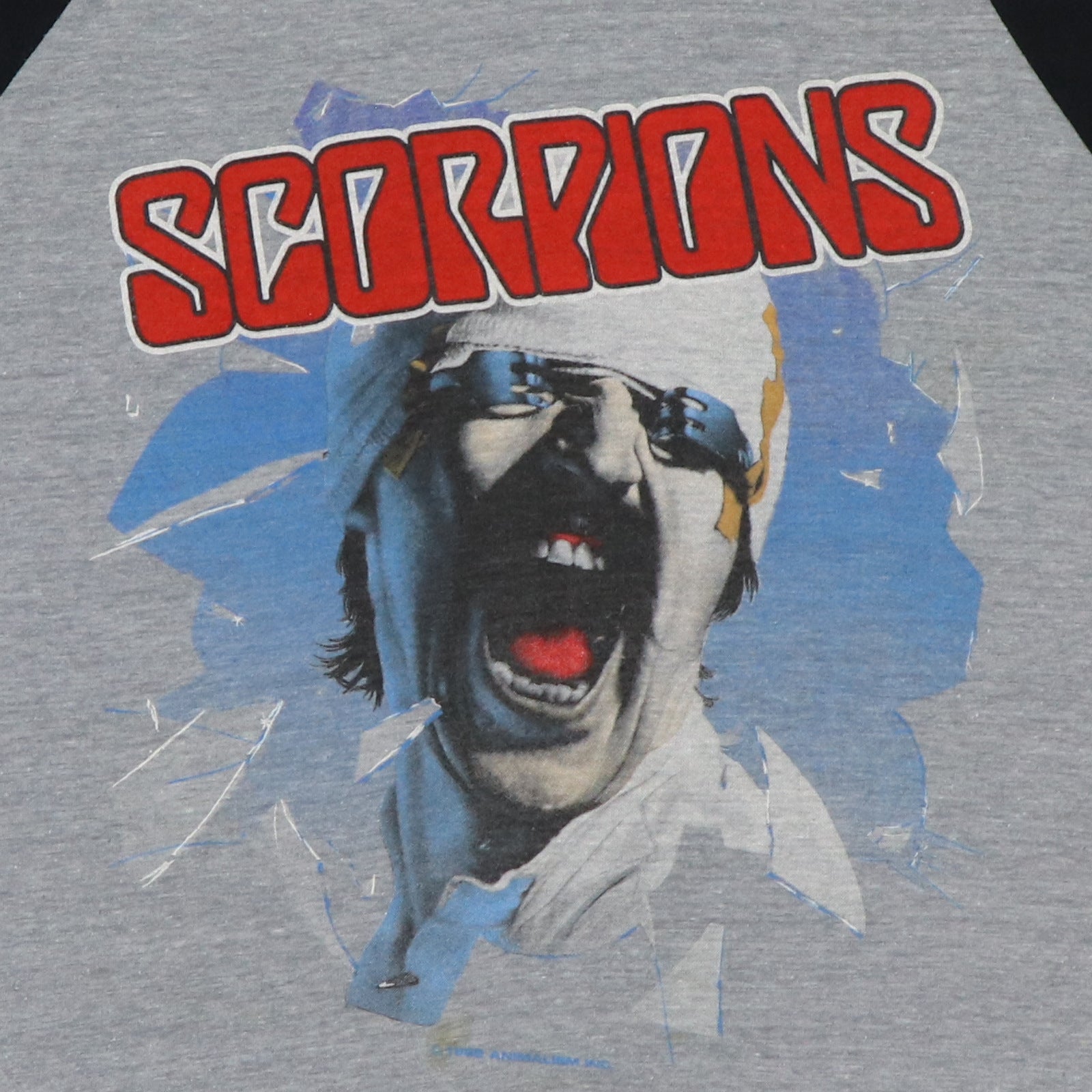 Shop Vintage 1982 Scorpions Blackout Jersey Shirt - Authentic