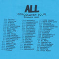 1992 All Percolator Tour Shirt