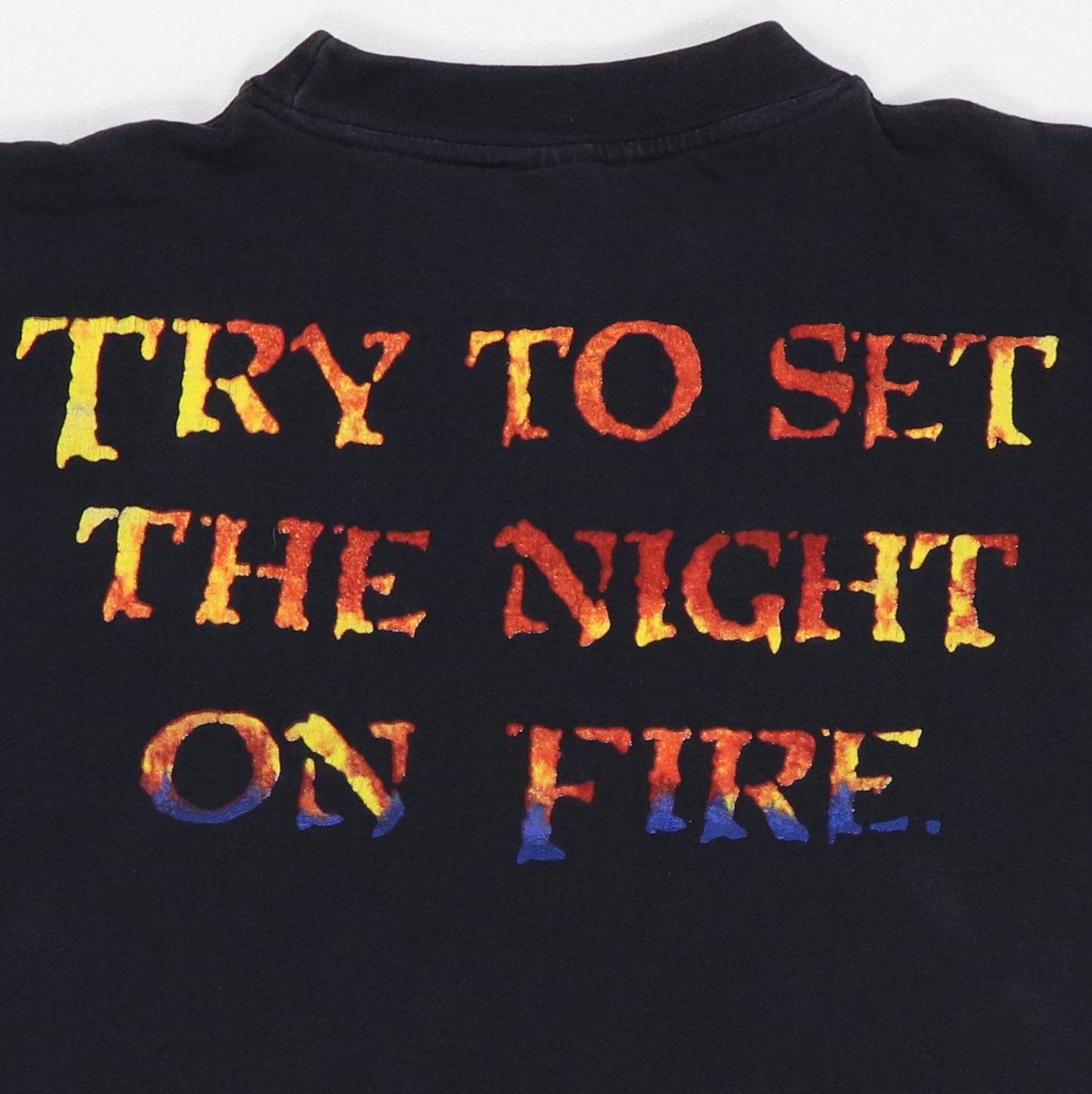 1991 Jim Morrison Set The Night On Fire Shirt