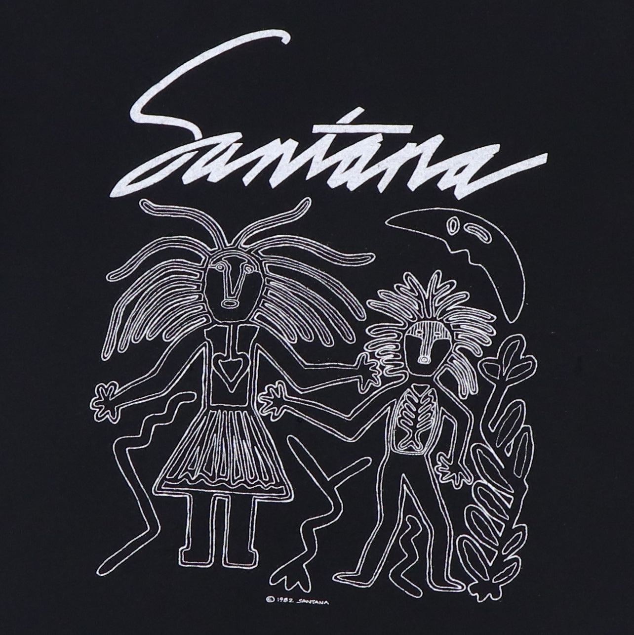 1982 Santana Shangó Tour Shirt