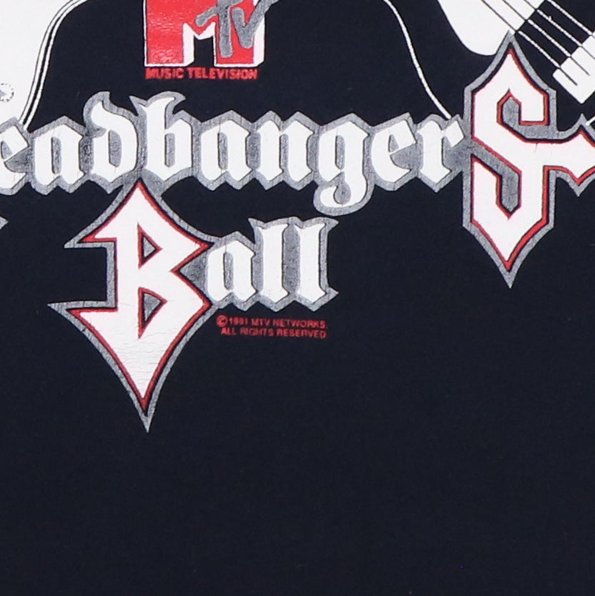 1991 Headbanger's Ball MTV Shirt